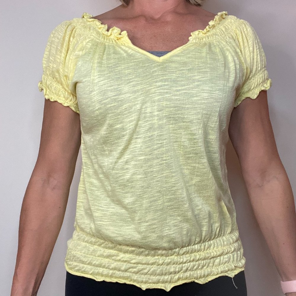 Yellow Blouse